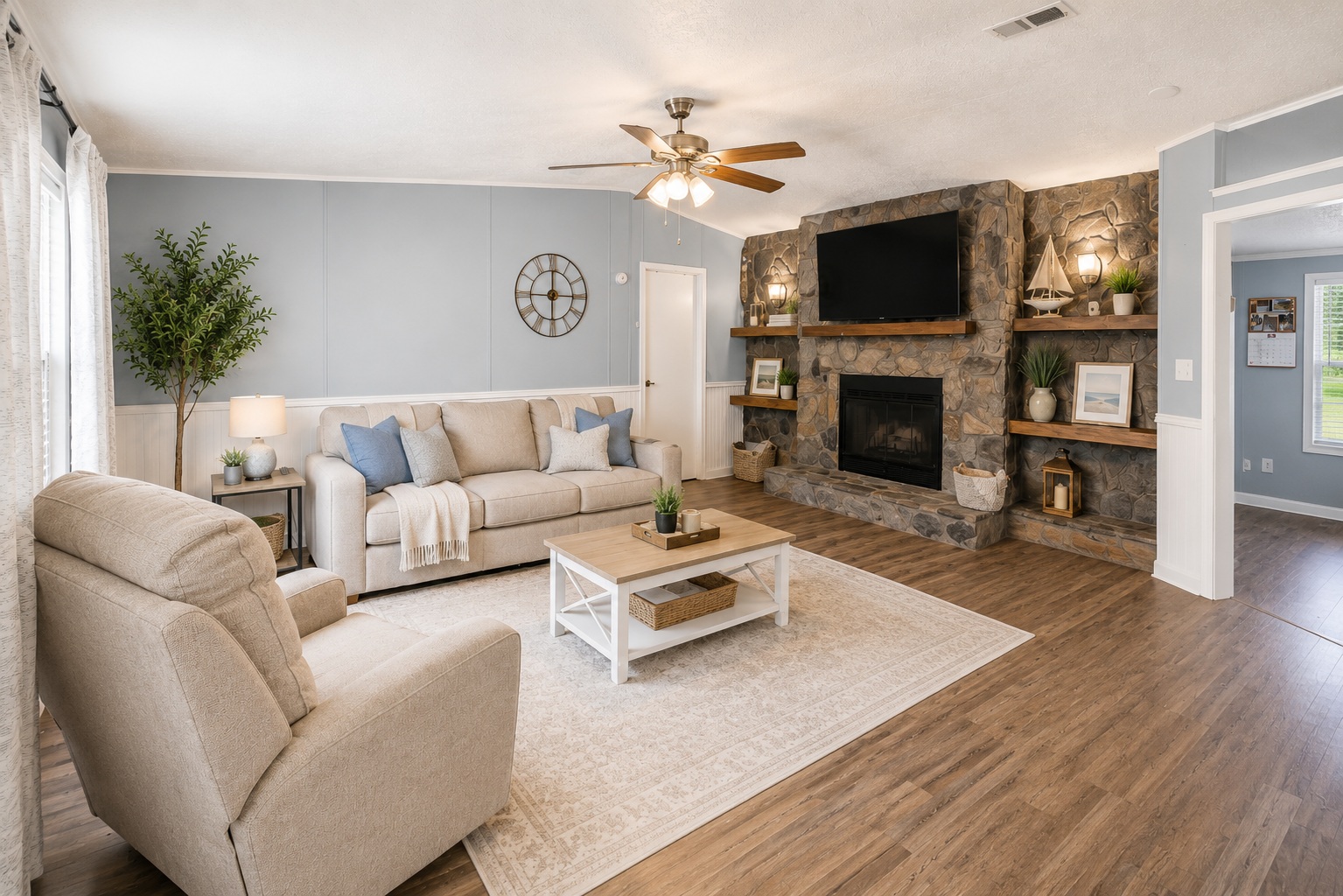 OA1063 LR FIREPLACE Spacious Home with Character & Room to Make It Your Own